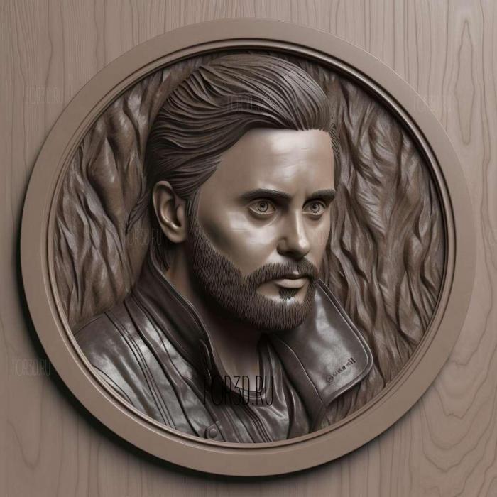 jared leto 1 stl model for CNC